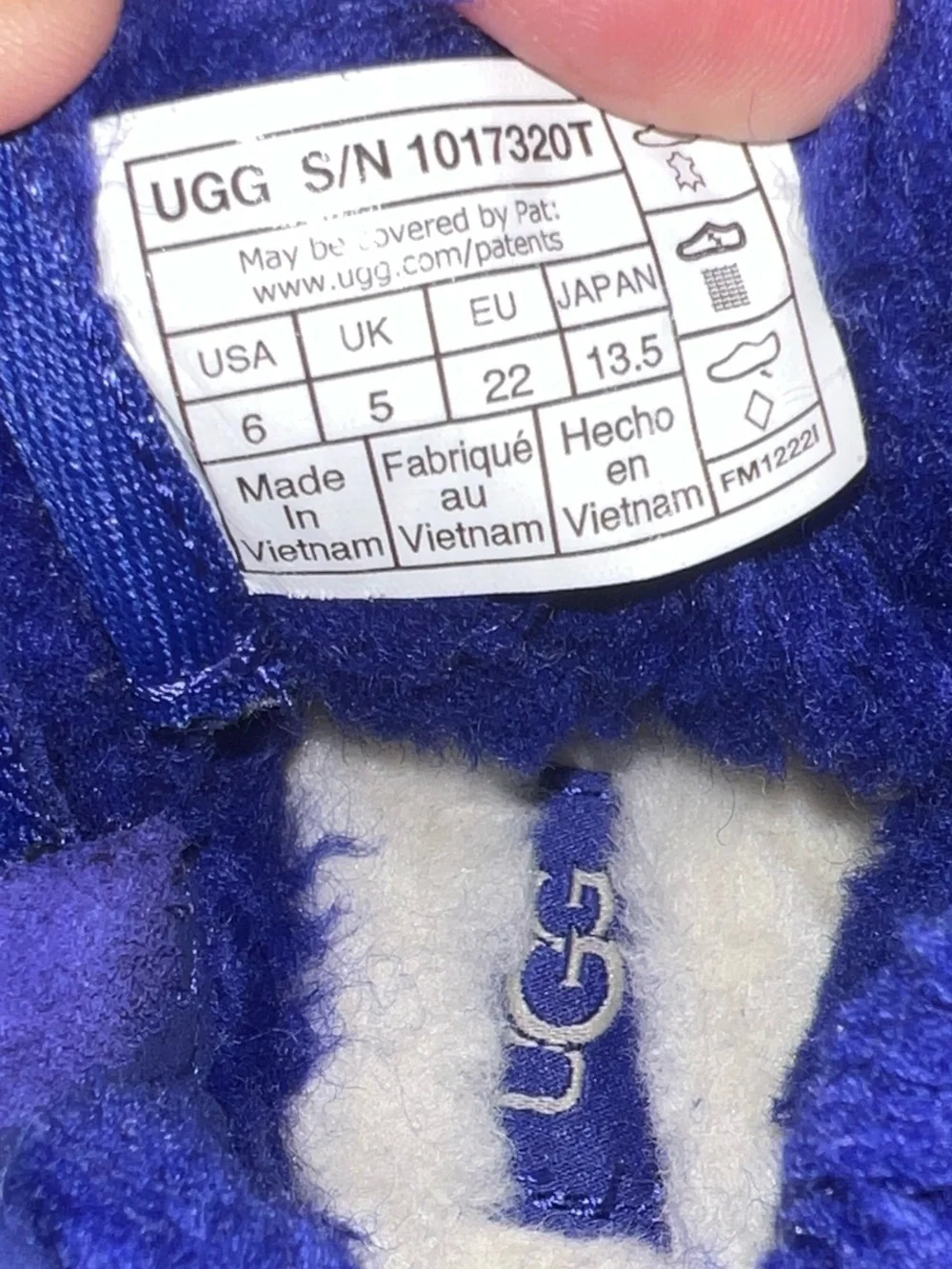 UGG soft suede